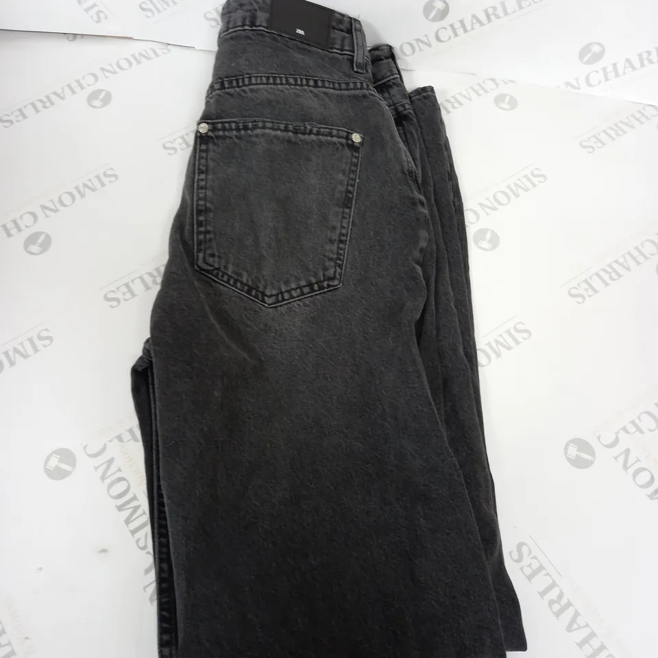 WOMENS ZARA GREY DENIM JEANS SIZE UNSPECIFIED