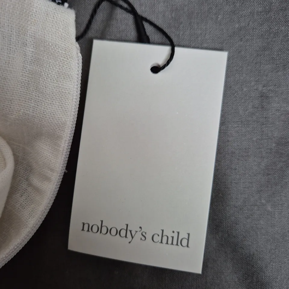 NOBODY'S CHILD BRIANNA JUMPSUIT – SOFT STONE, UK 14