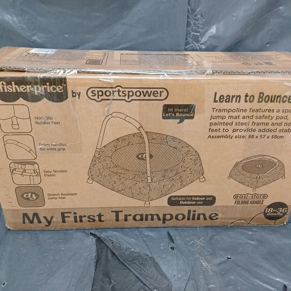 FISHER PRICE TODDLER TRAMPOLINE