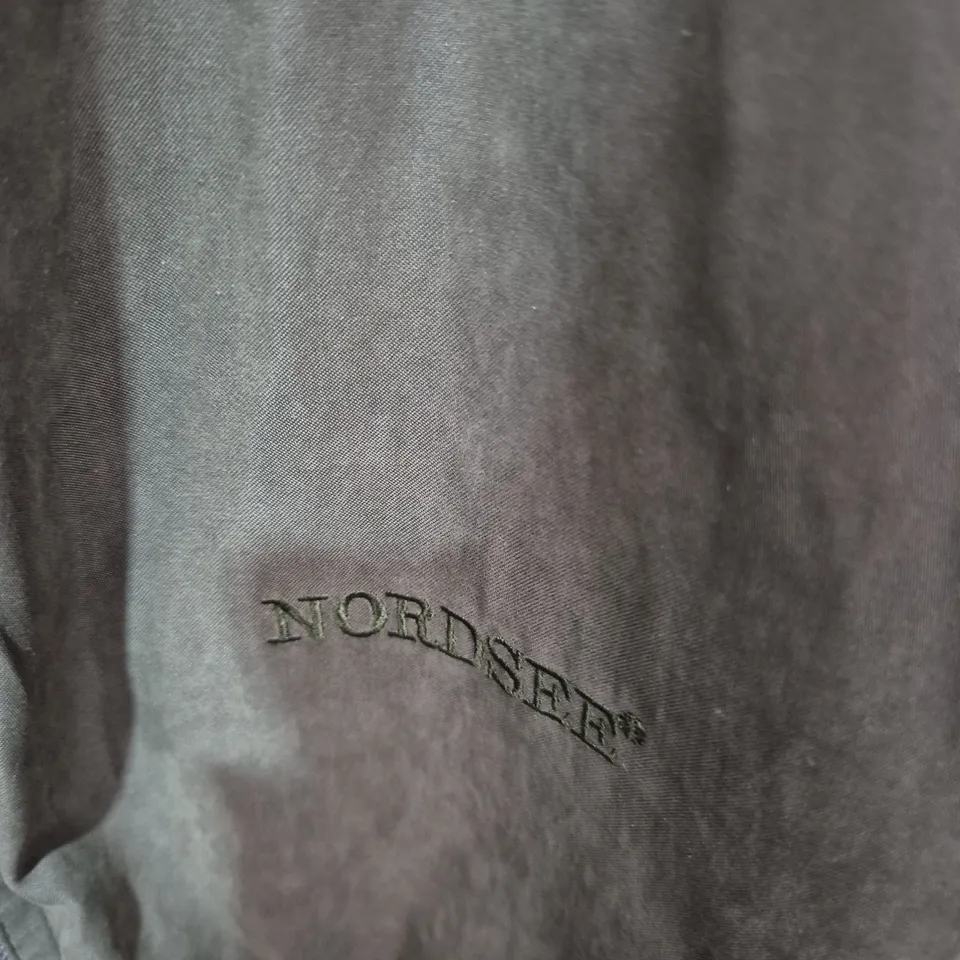 NORDSEN OLIVE GREEN BOMBER JACKET – UK L (L)