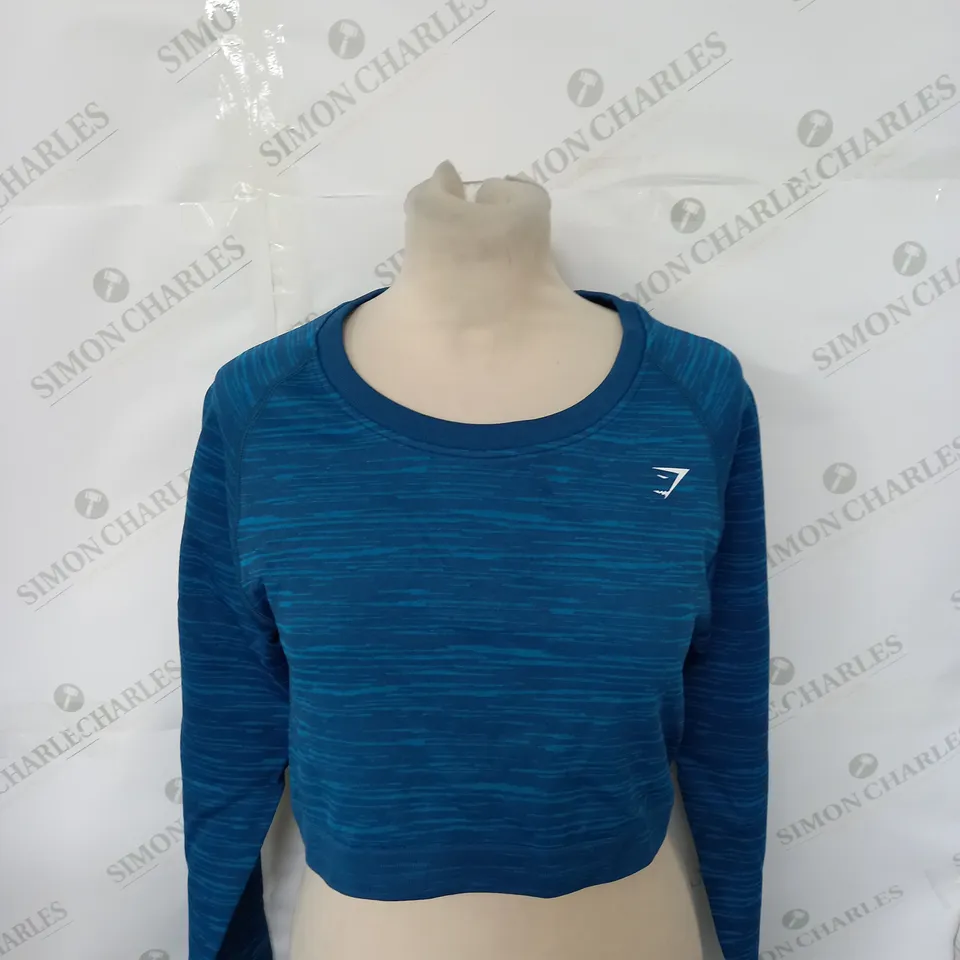 GYMSHARK CROPPED TRAINING TOP SIZE XXL