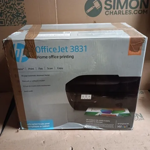 HP OFFICEJET 3831 HOME OFFICE PRINTER BOXED WITH ACCESSORIES