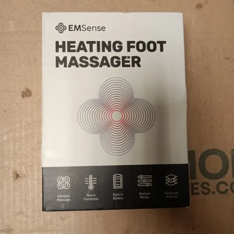 EMSENSE HEATING FOOT MASSAGER – BOXED