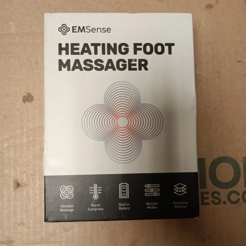 EMSENSE HEATING FOOT MASSAGER – BOXED