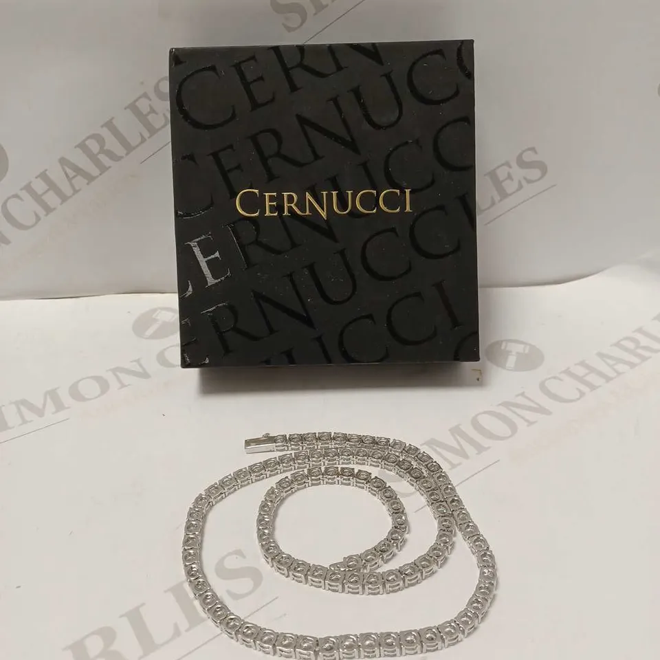 CERNUCCI SILVER CHAIN NECKLACE 
