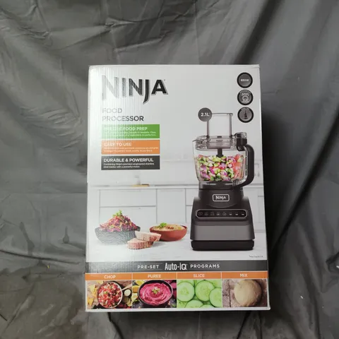 NINJA FOOD PROCESSOR – 2.1L, AUTO-IQ PROGRAMS, BOXED