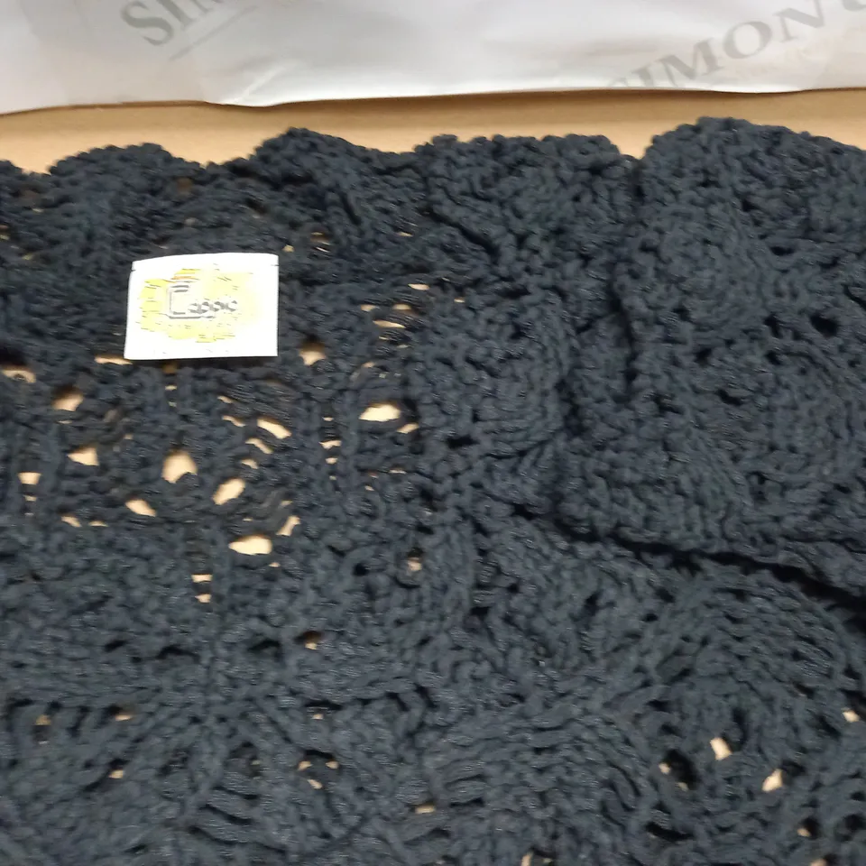 LOT OF 17 BAGGED AS NEW CAPPIO BLACK TEXTURED JUMPERS - SIZE UNSPECIFED