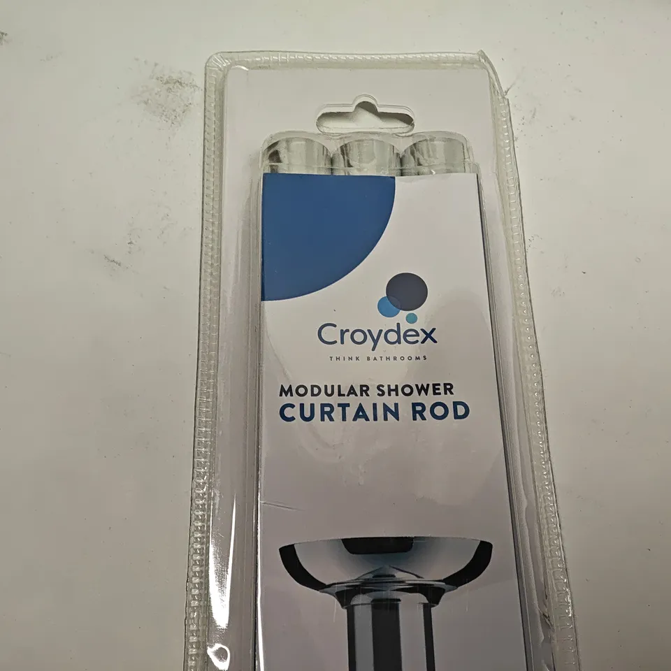CROYDEX MODULAR SHOWER CURTAIN ROD