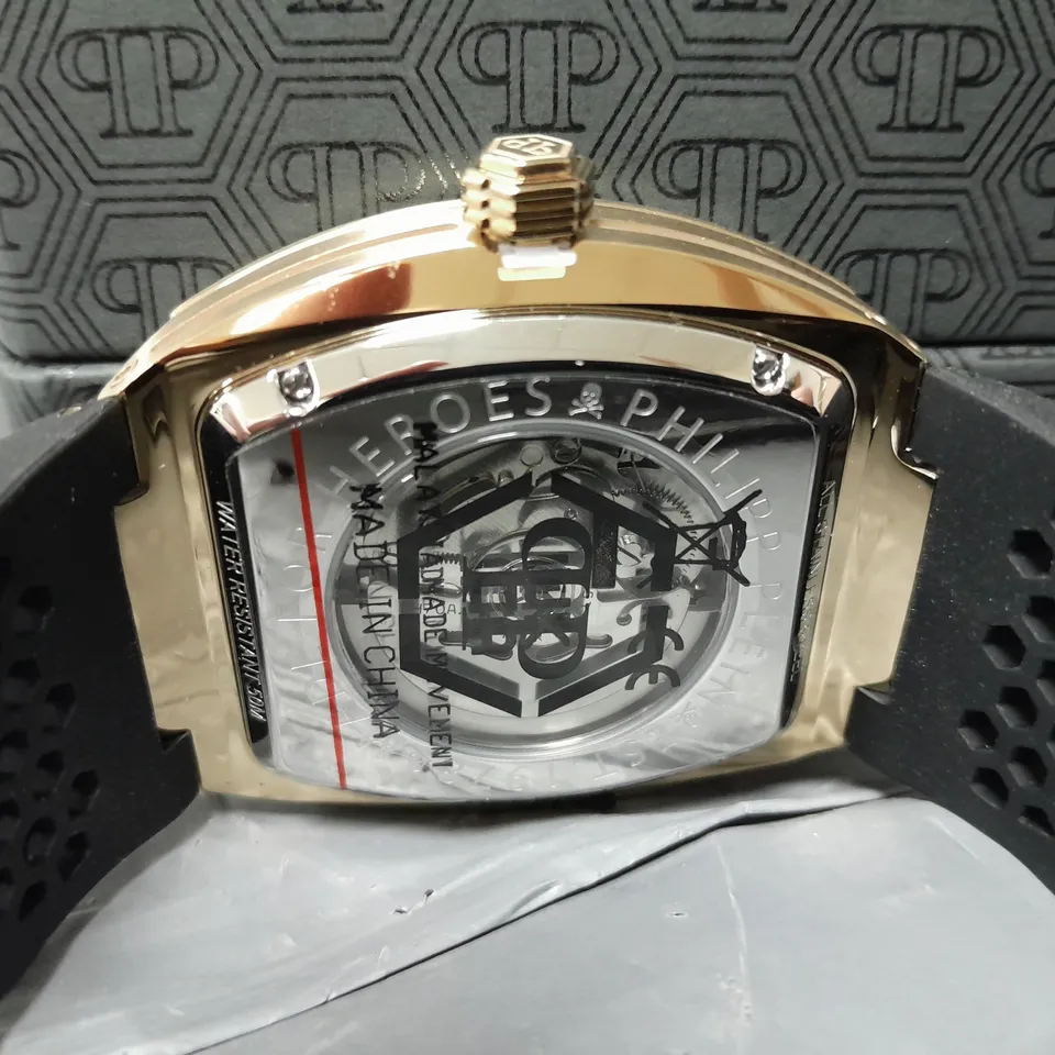 BOXED PHILIPP PLEIN THE $KELETON MEN'S WATCH