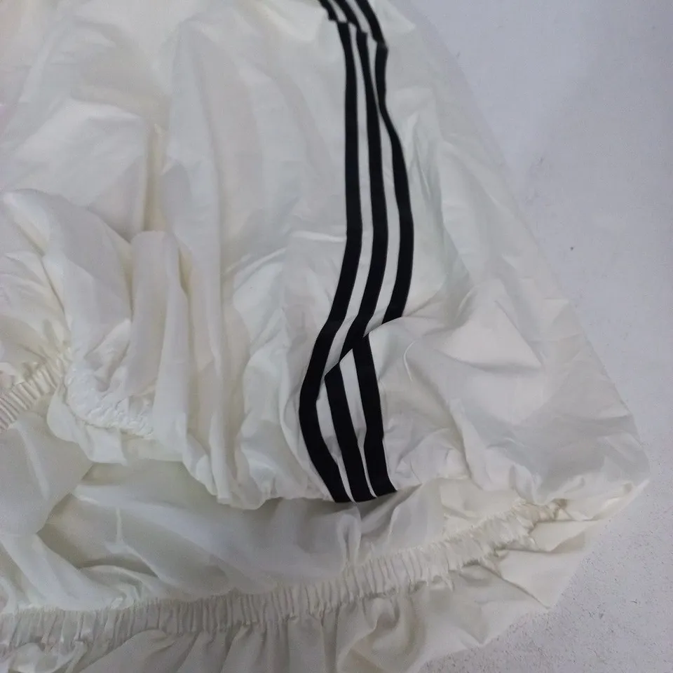 ADIDAS BALLOON SKIRT IN OFF WHITE - UK 10