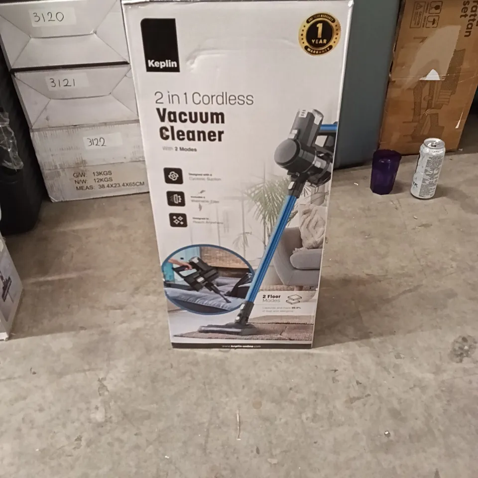 BOXED KEPLIN 2IN1 CORDLESS VACUUM CLEANER 