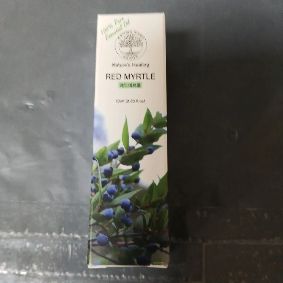 APPROXIMATELY 200 AROMA NAMU RED MYRTLE ESSENTIAL OIL – 10ML, 100% ORGANIC 