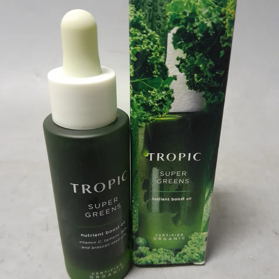 BOXED TROPIC SUPER GREENS NUTRIENT BOOST OIL (30ml)