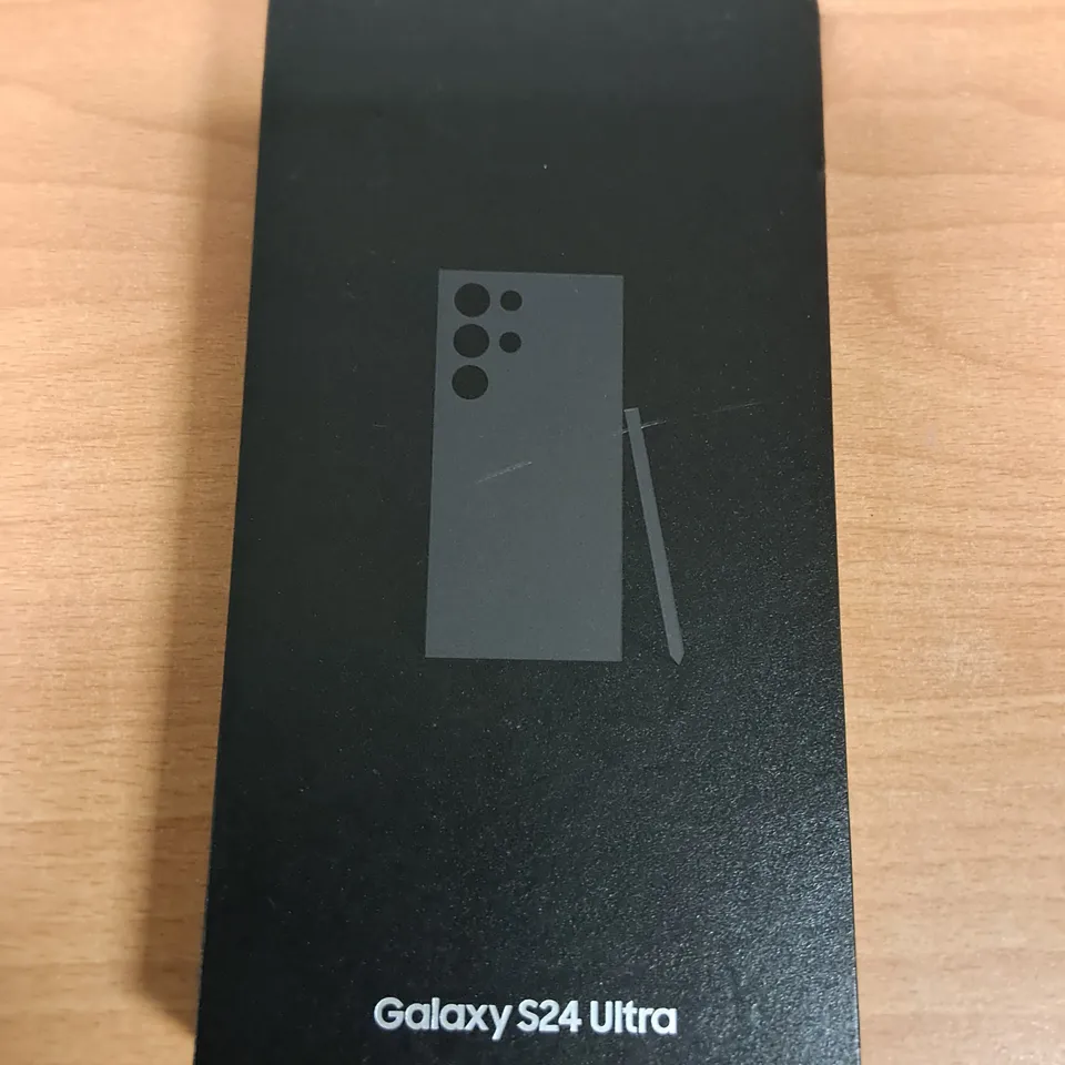 BOXED SAMSUNG GALAXY S24 ULTRA 12GB/256GB IN TITANIUM BLACK - SM-S928B