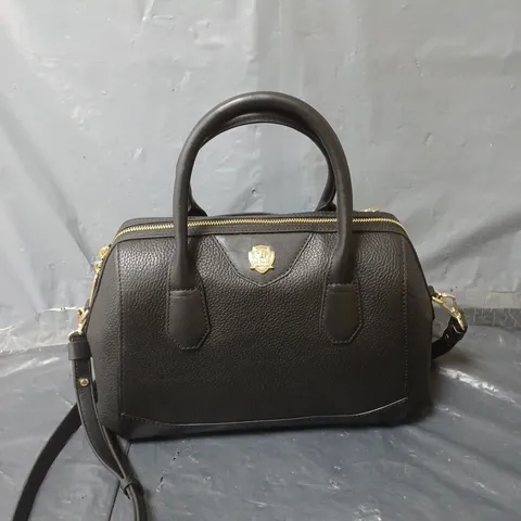 PAUL COSTELLOE DRESSAGE TOP HANDLE MEDIUM LEATHER BAG