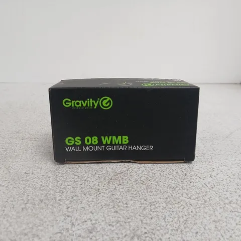 GRAVITY GS 08 WMB WALL MOUNT GUITAR HANGER