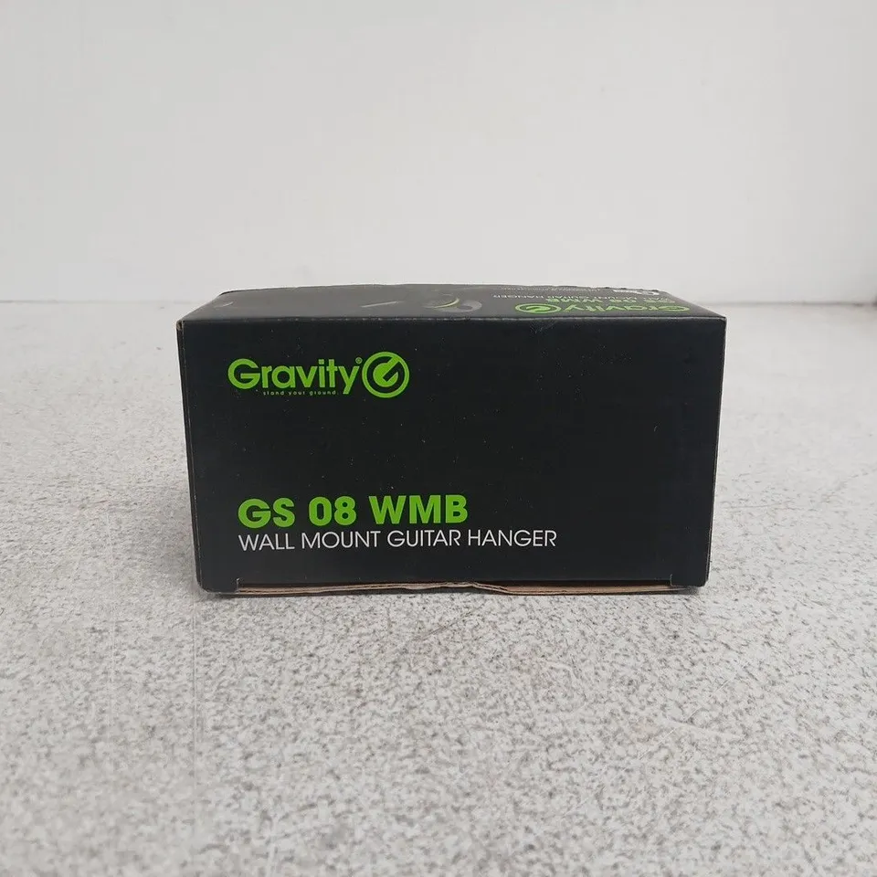 GRAVITY GS 08 WMB WALL MOUNT GUITAR HANGER