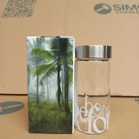 BOXED REFORMED GLASS BOTTLE