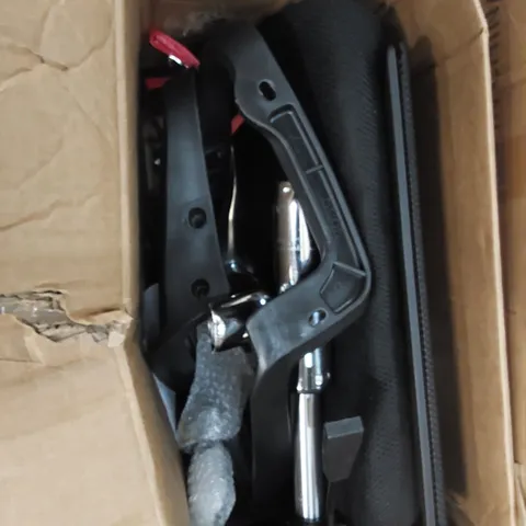 BOXED BLACK OFFICE CHAIR ON WHEELS