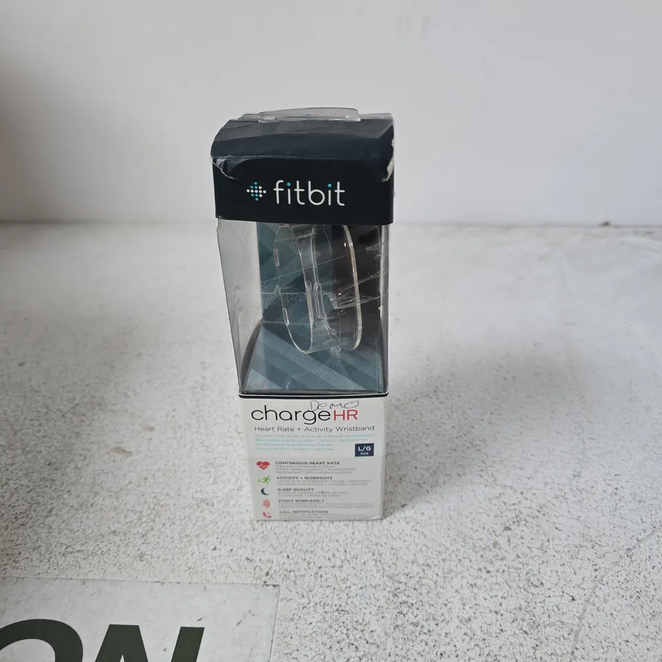FITBIT CHARGE HR – WRISTBAND ACTIVITY TRACKER (BOXED) - DEMO MODEL 