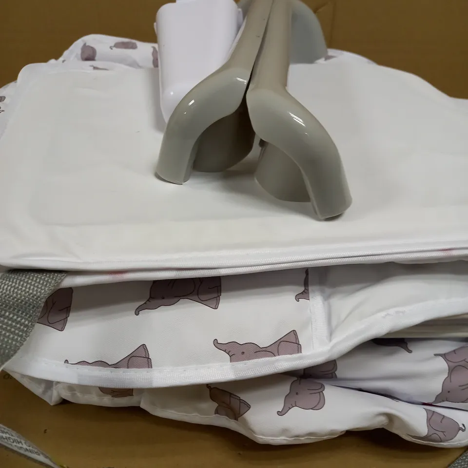 MY BABIIE DANI DYER ELEPHANTS COMPACT HIGHCHAIR RRP £89.99