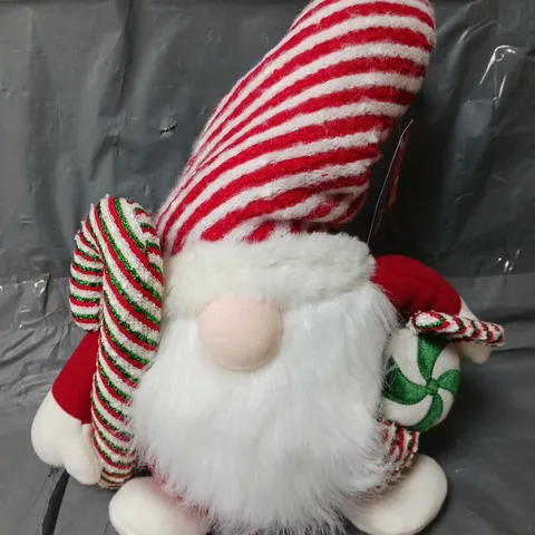 THREE KINGS CANDY CANE CHRISTMAS GONK IN RED