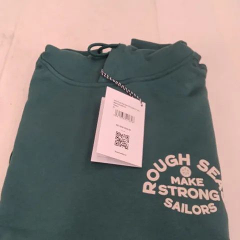 BOX TO CONTAIN BRASS MONKEY HOODY - GREEN SIZE M APPROXIMATELY 9