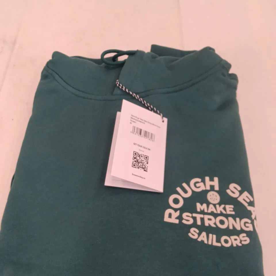 BOX TO CONTAIN BRASS MONKEY HOODY - GREEN SIZE M APPROXIMATELY 9
