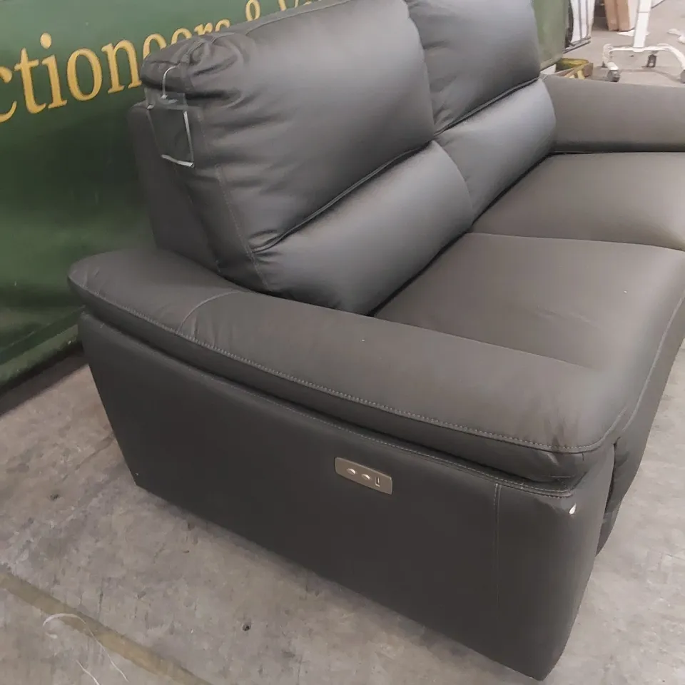 PAVILION 2 SEATER FAUX LEATHER POWER RECLINER SOFA