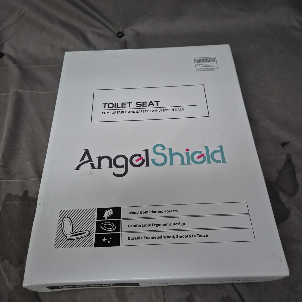 ANGLESHIELD TOILET SEAT – BOXED