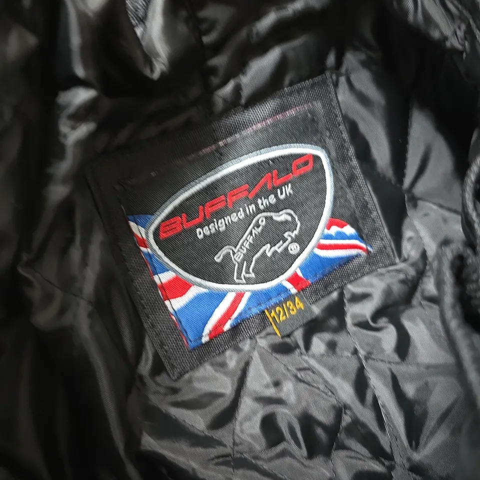 BUFFALO MOTORCYCLE TROUSERS – BLACK - 12/34