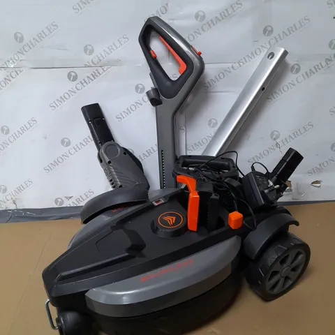 BOXED YARD FORCE IFLEX 12V MOWER & GRASS TRIMMER