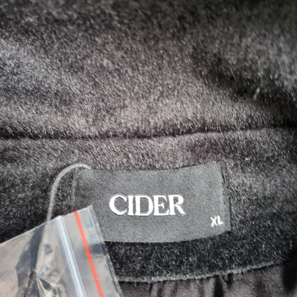CIDER WOMEN'S COAT, BLACK, SIZE XL