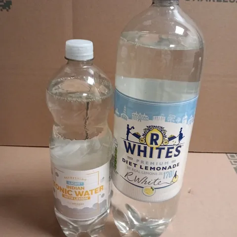 APPROX 5 ASSORTED DRINK ITEMS TO INCLUDE - R WHITE'S PREMIUM LEMONADE 1.7L & LEMON TONIC WATER 500ML