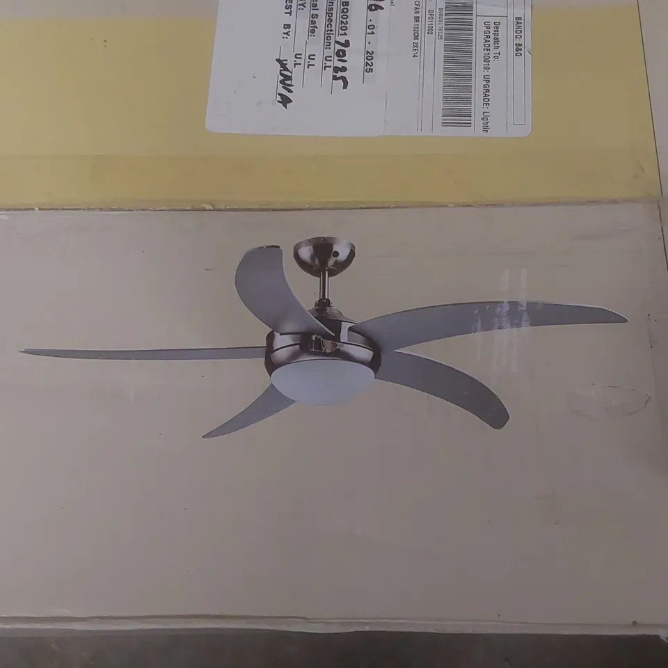 BOXED GOODHOME HANKI CEILING FAN LIGHT 