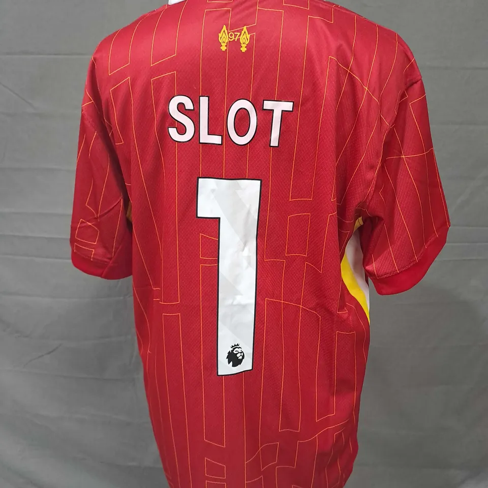 NIKE DRI-FIT LIVERPOOL FOOTBALL CLUB T-SHIRT SIZE LARGE