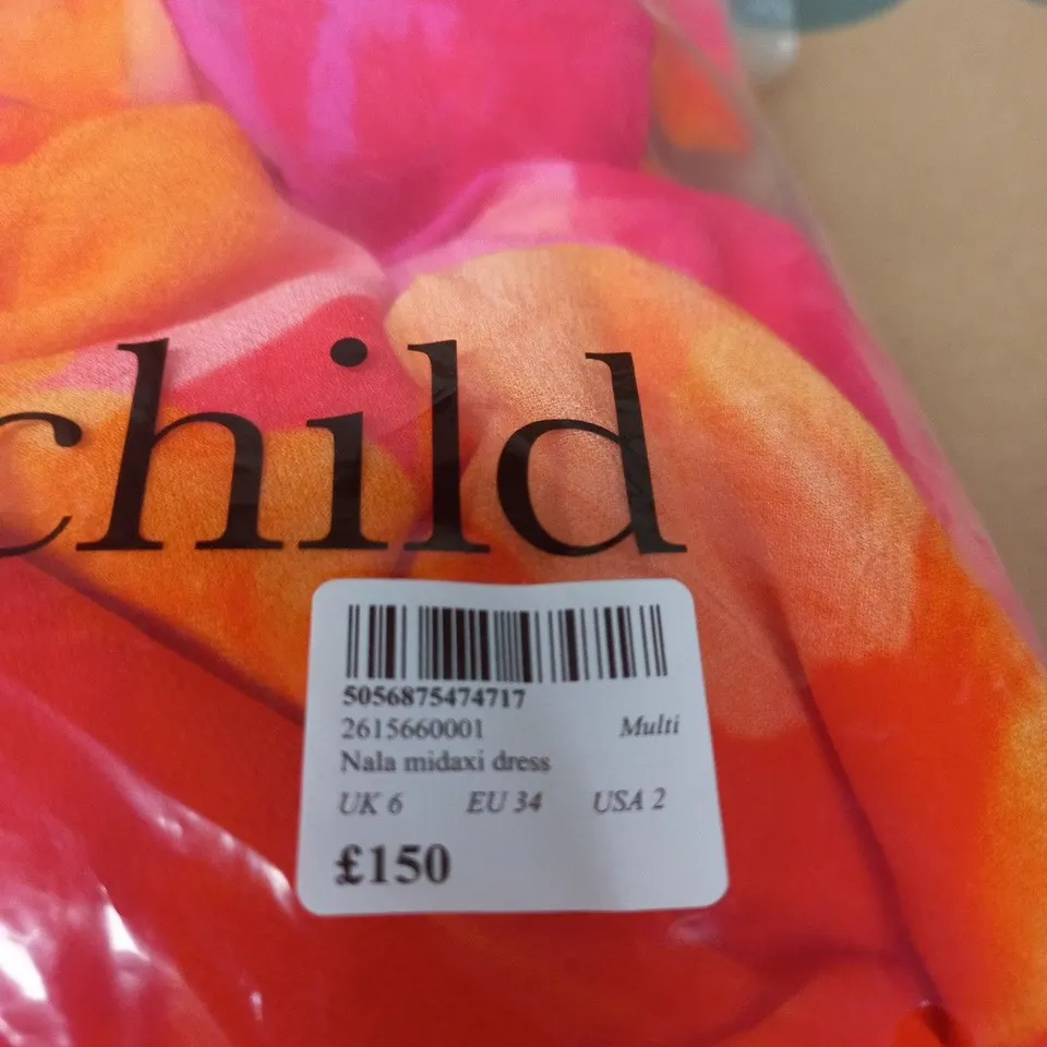 NOBODY'S CHILD NALA MIDAXI DRESS – UK 6 