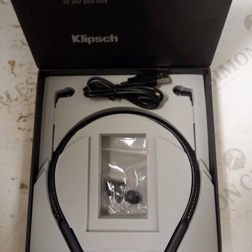 KLIPSCH T5 NECKBAND BLUETOOTH WIRELESS EARPHONES