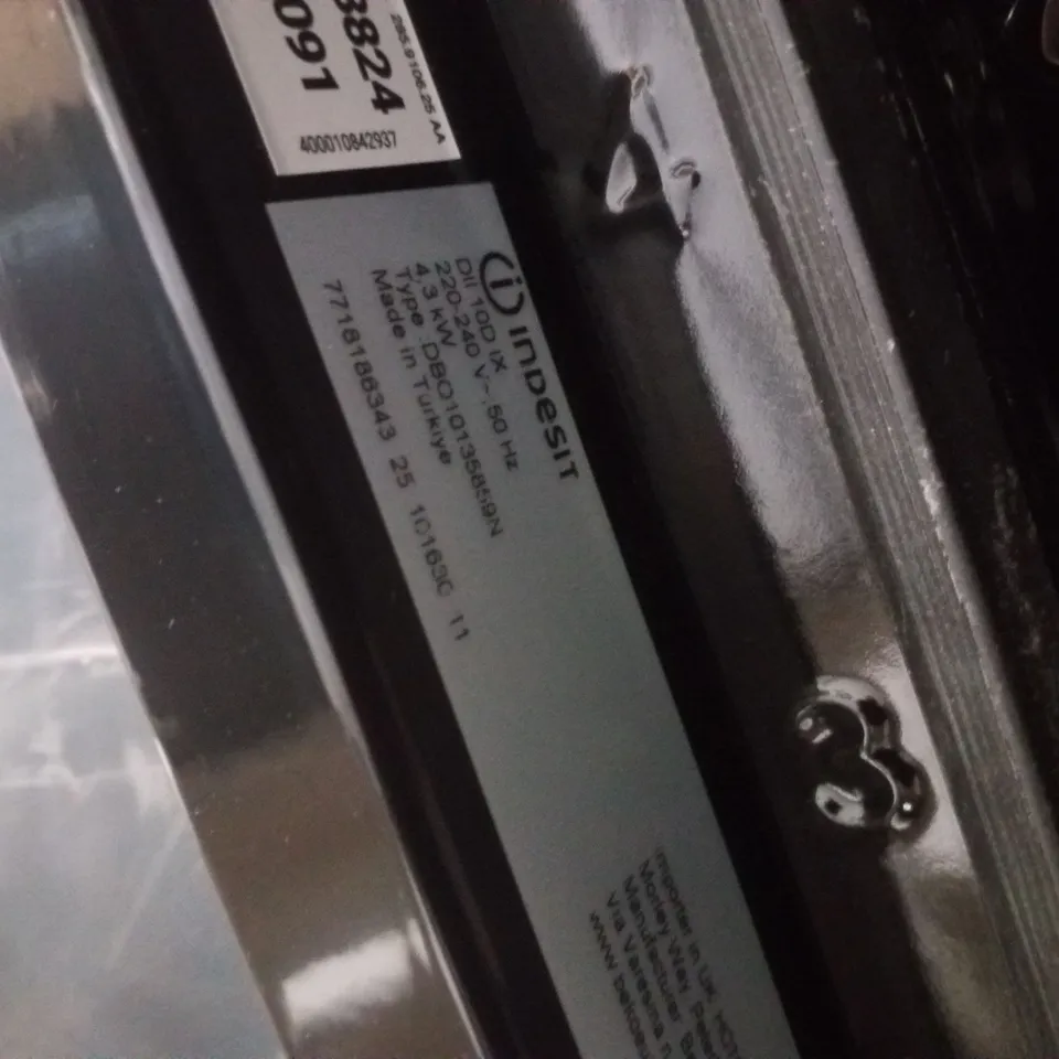 INDESIT DII 10D IX - DOUBLE OVEN - SILVER