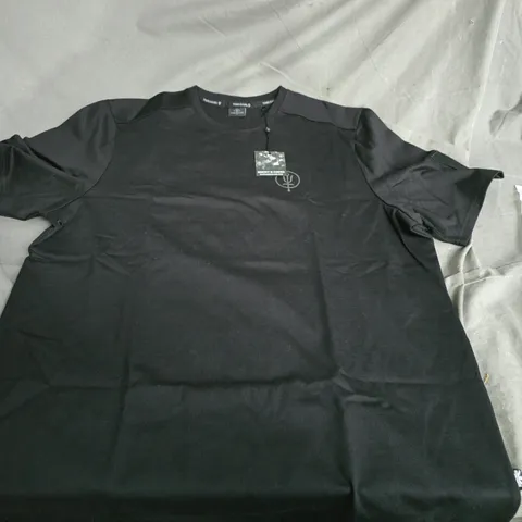 THRUDARK MADE FOR ROCK BLACK T-SHIRT – FRONT CHEST LOGO, LARGE BACK GRAPHIC