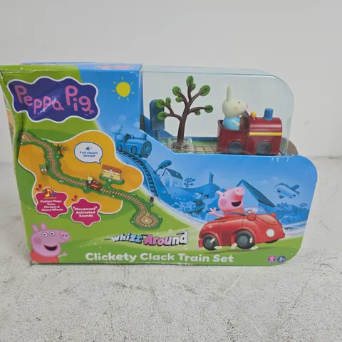 PEPPA PIG CLICKETY CLOCK TRAIN SET