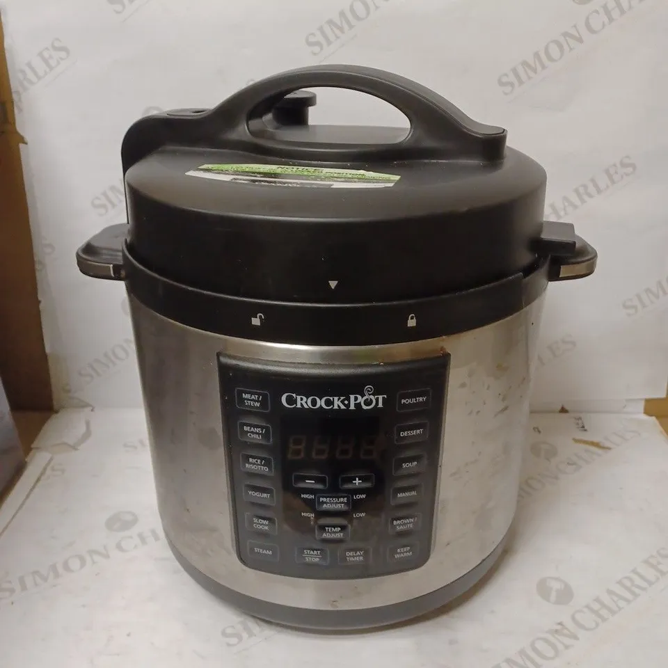 CROCKPOT EXPRESS PRESSURE MULTI COOKER