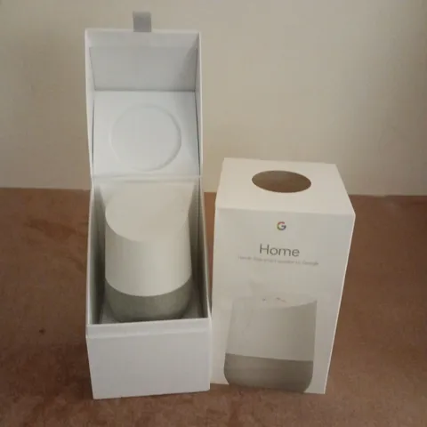 BOXED GOOGLE HOME HANDS FREE SMART SPEAKER