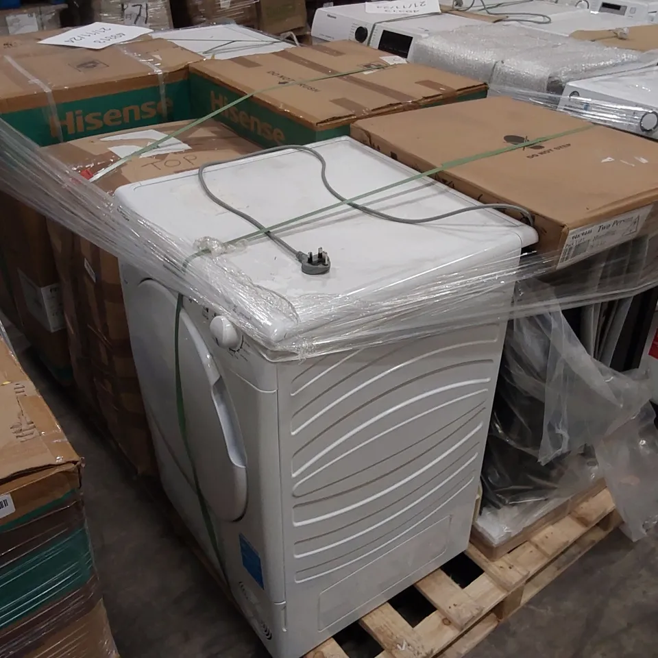 PALLET OF APPROXIMATELY UNPROCESSED RAW RETURN WHITE GOODS TO INCLUDE;