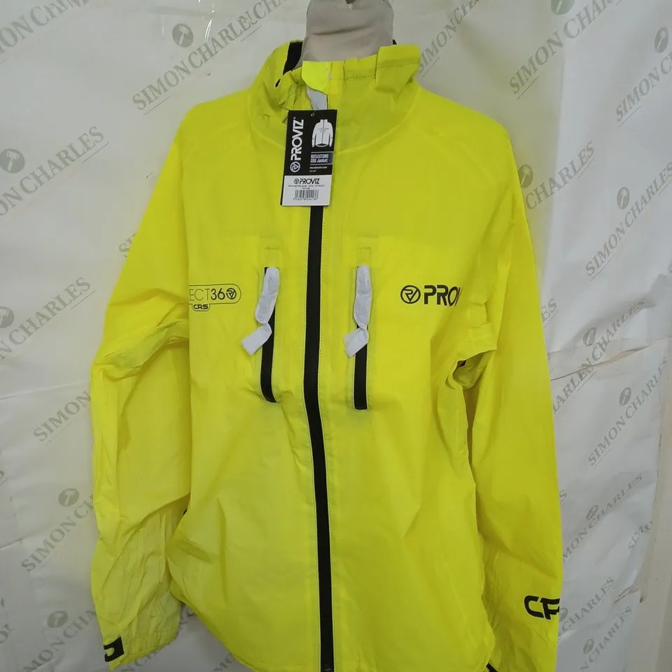 PROVIZ REFLECT 360 CRS+ JACKET IN YELLOW SIZE 16