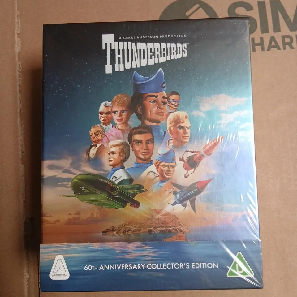 A GERRY ANDERSON PRODUCTION THUNDERBIRDS 60TH ANNIVERSARY COLLECTOR'S EDITION BLU RAY