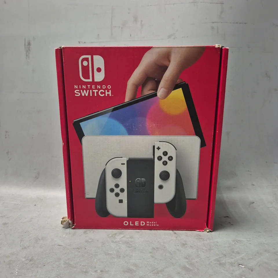 BOXED NINTENDO SWITCH OLED GAMING CONSOLE 