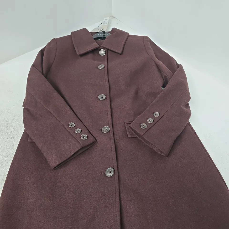 ROMAN PETITE COAT – TAUPE, UK 12