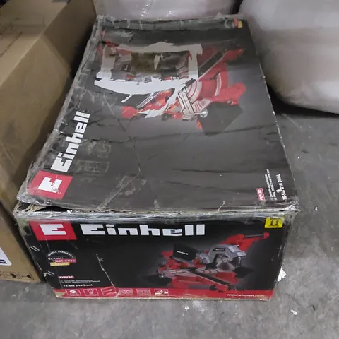 BOXED EINHELL TE-SM 216 DUAL BEVEL SLIDING MITRE SAW