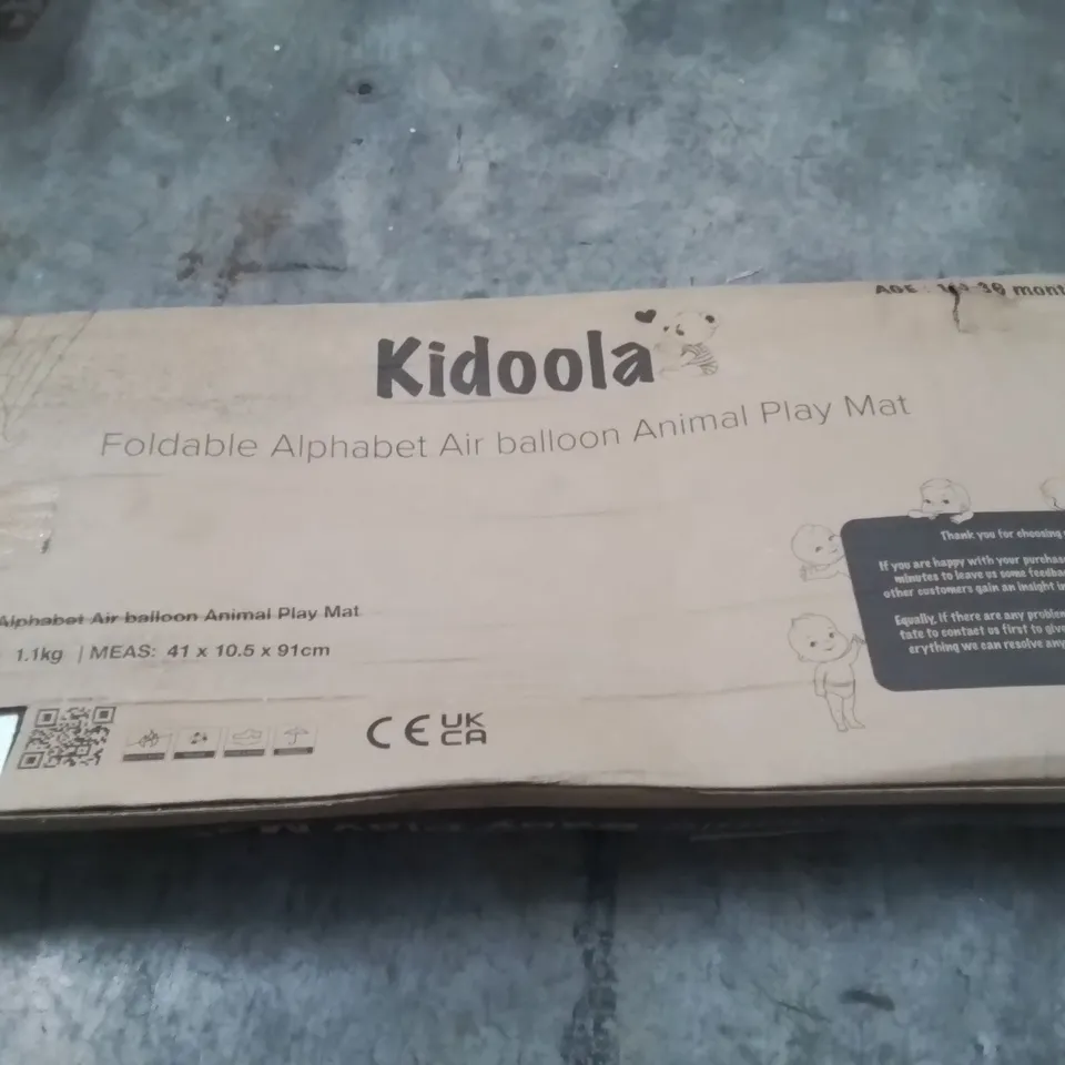 BOXED KIDOOLA FOLDABLE BABY AIR BALLOON PLAY MAT